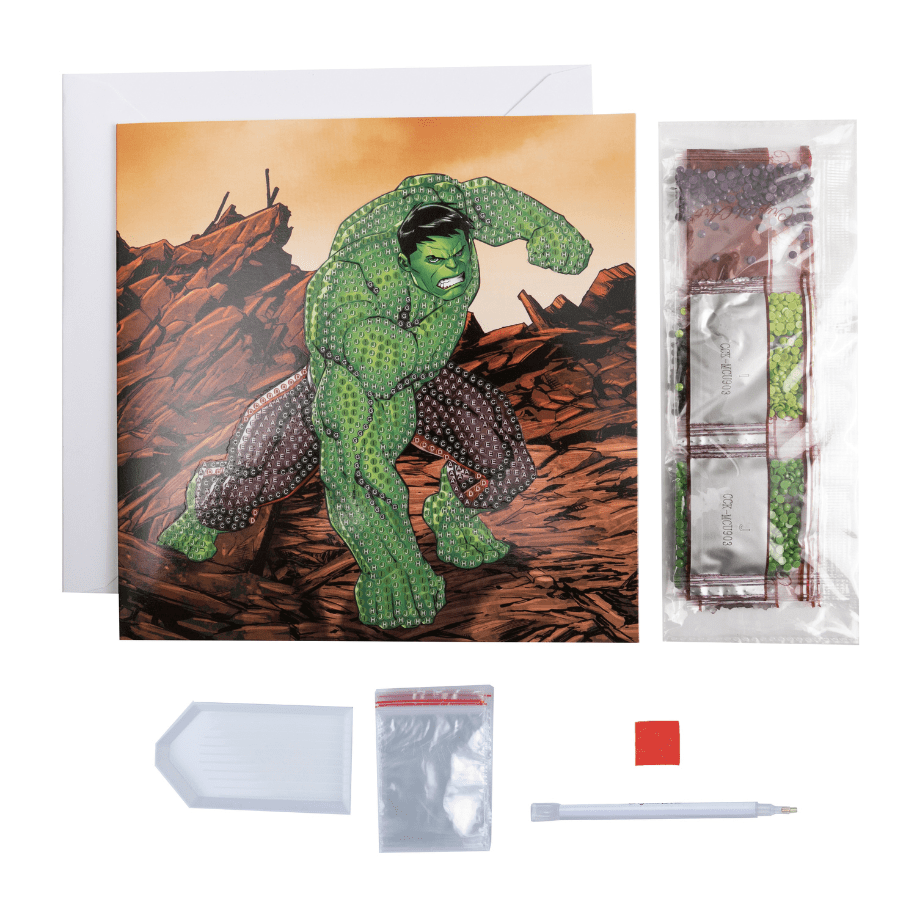 MARVEL Crystal Art Cards Set of 6