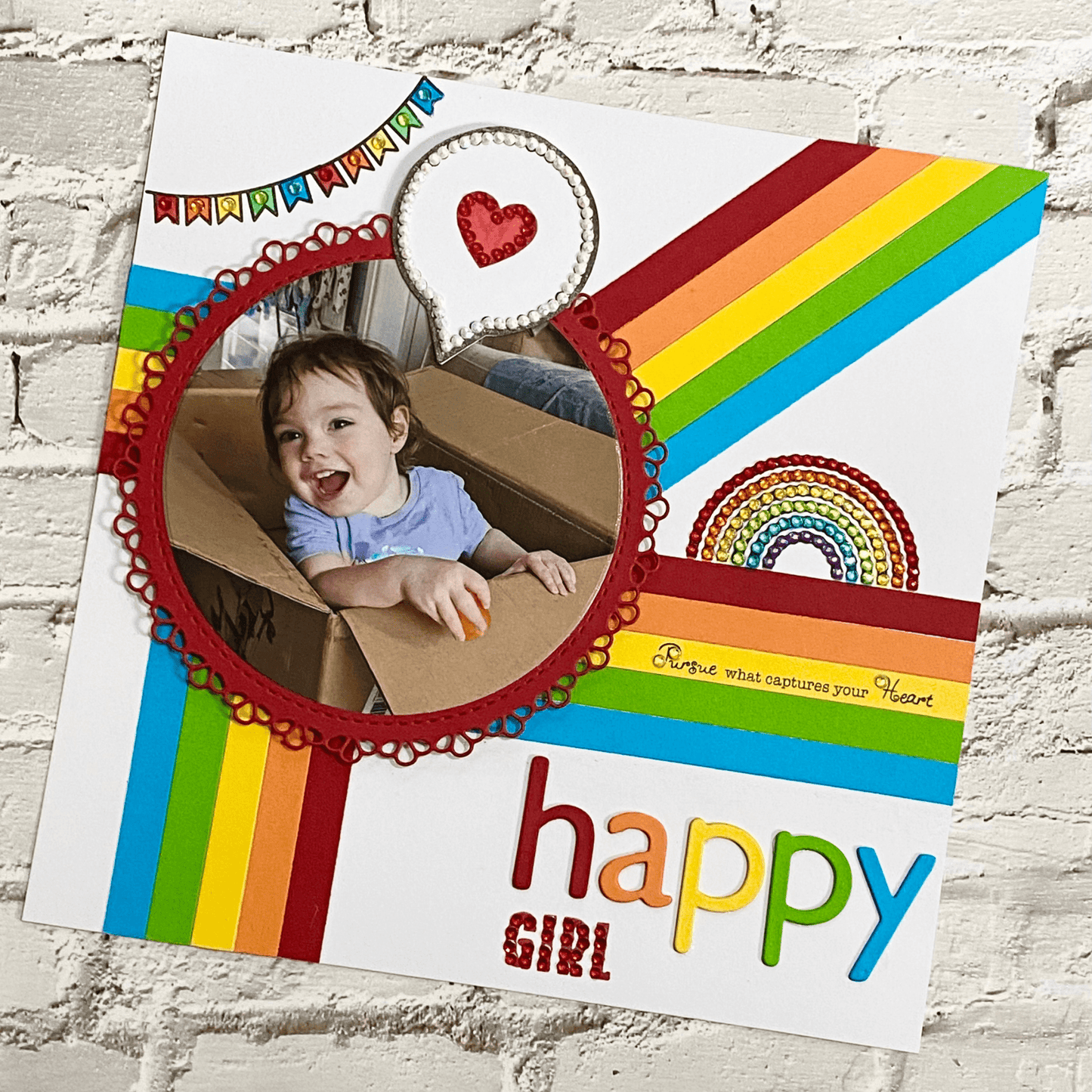 Capture & Moment Crystal Art A6 Scrapbook Stamp Set
