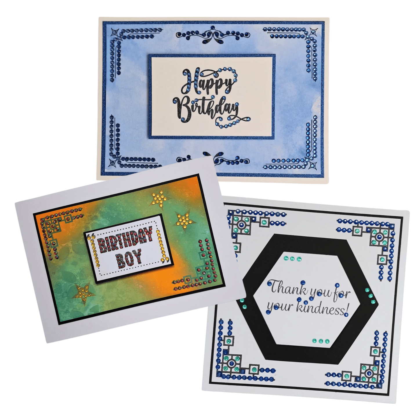 Borders & Frames Crystal Art A6 Scrapbook Stamp Set