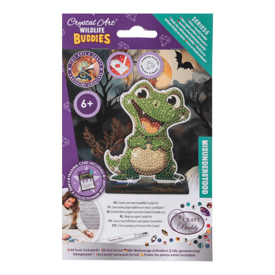 Alligator Crystal Art Wildlife Buddies