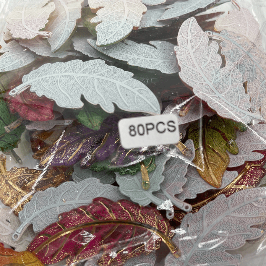 CB Set of 80 Luxury Acrylic Leaves