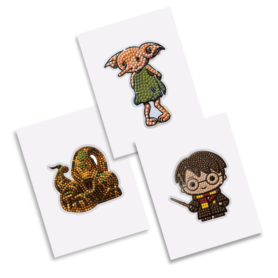 Harry Potter Crystal Art Sticker Album Starter Pack 