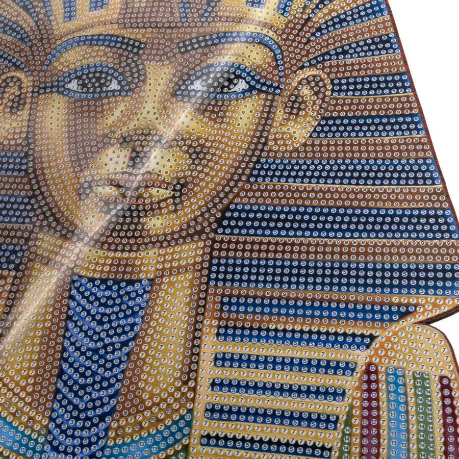 Pharaoh Crystal Art Wooden Decoration Kit
