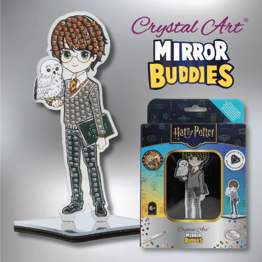 Harry Potter Crystal Art Mirror Buddies Kit Harry Potter