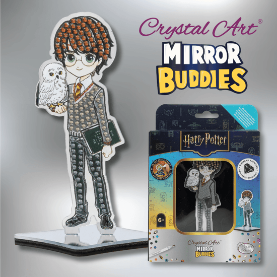 Harry Potter Crystal Art Mirror Buddies Kit Harry Potter
