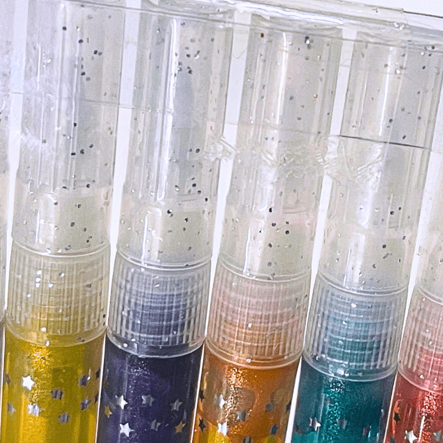 Craft Buddy Glitter Markers Set of 8