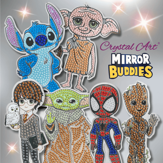 Harry Potter Crystal Art Mirror Buddies Kit Harry Potter
