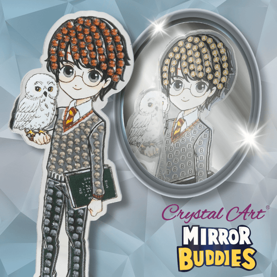Harry Potter Crystal Art Mirror Buddies Kit Harry Potter