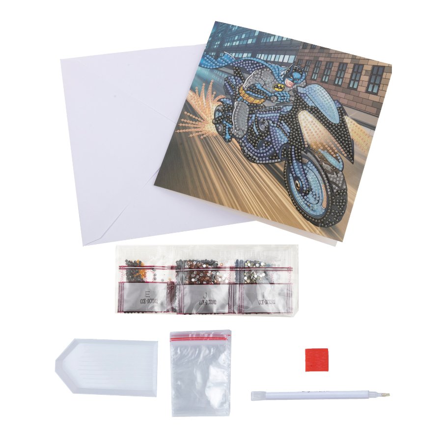 "Batman" DC Comics Crystal Art Card Content