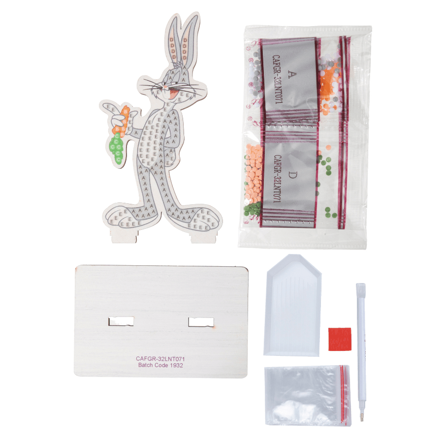 Bugs Bunny Crystal Art Buddies Series 6 contents