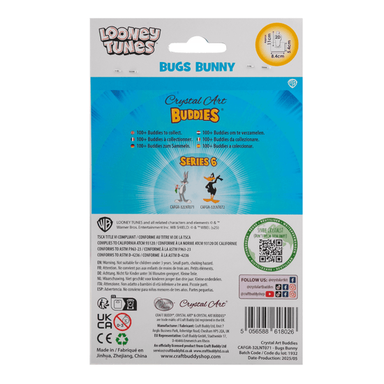 Bugs Bunny Crystal Art Buddies Series 6 packback