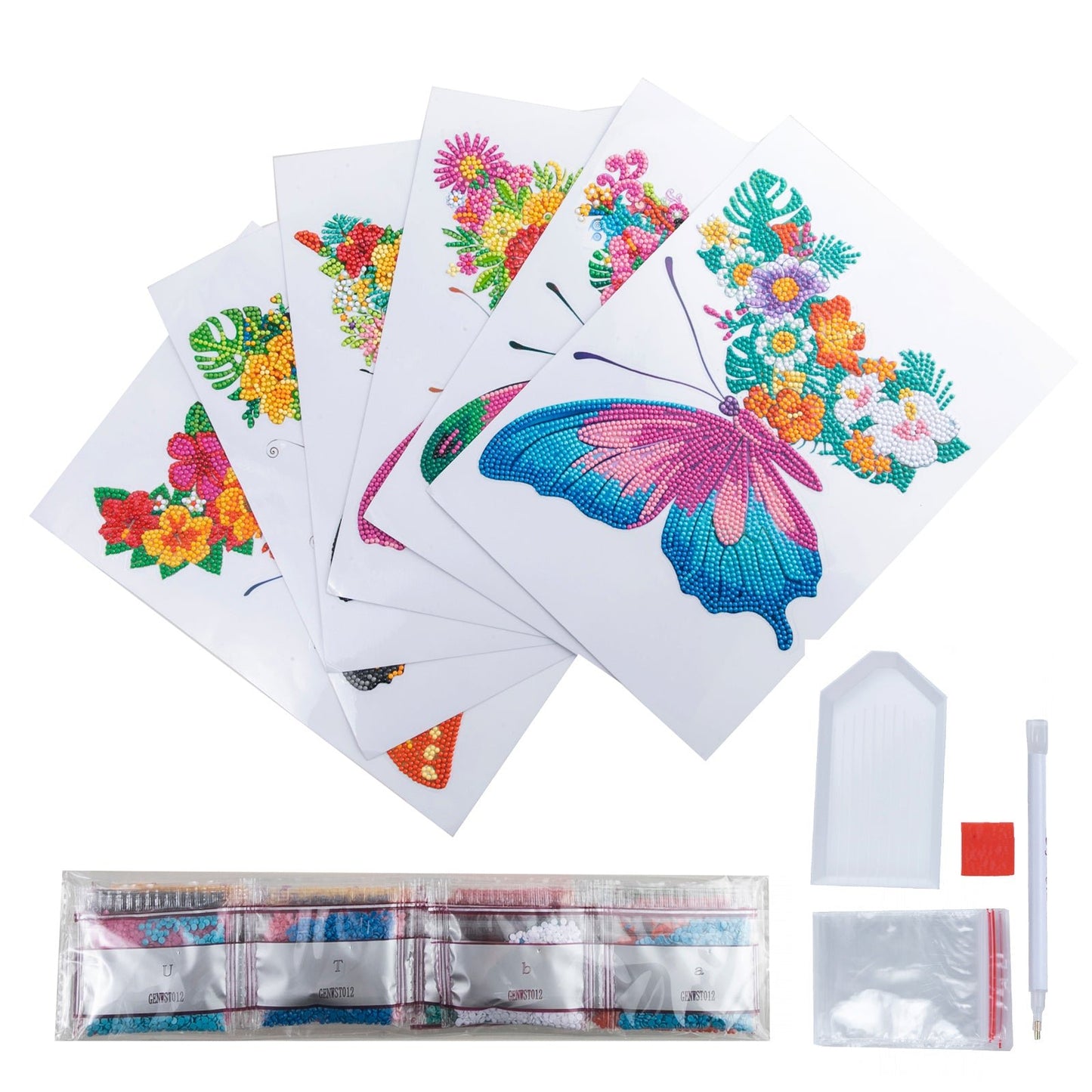 Butterfly Crystal Art Window Stickers 10