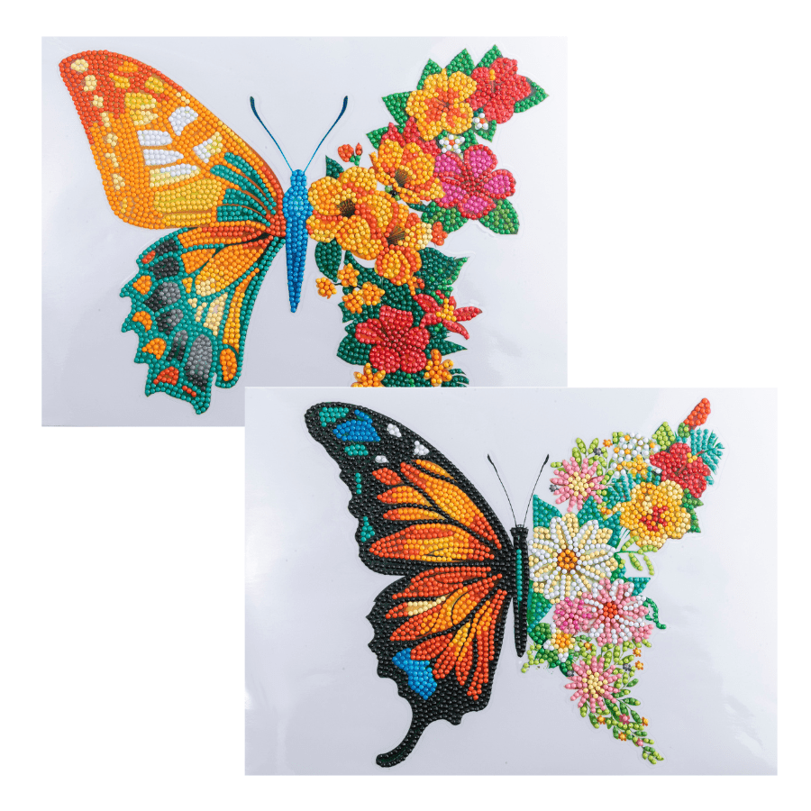 Butterfly Crystal Art Window Stickers 5
