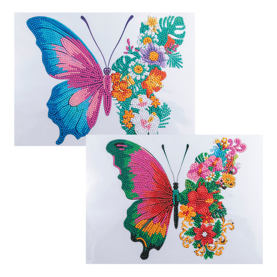 Butterfly Crystal Art Window Stickers 6