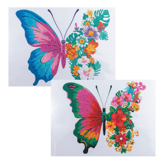 Butterfly Crystal Art Window Stickers 6