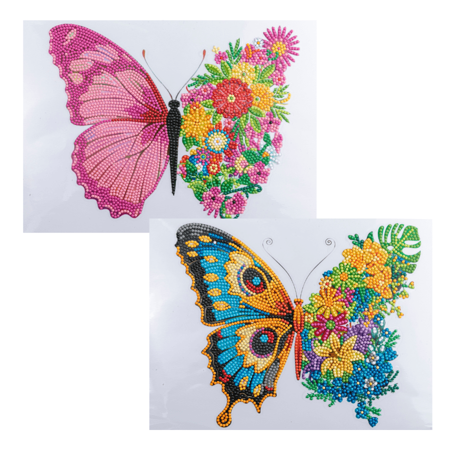 Butterfly Crystal Art Window Stickers 7