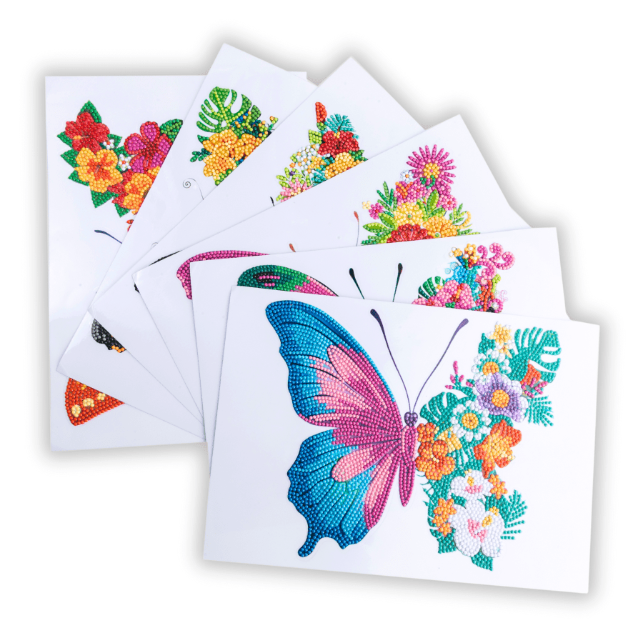 Butterfly Crystal Art Window Stickers 9