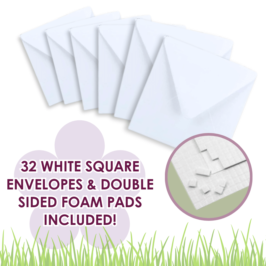 Butterfly Shaped Card Collection Card Making Kit x 32 Cards