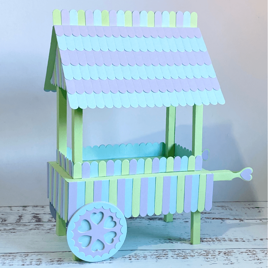 Craft Buddy Festival Flower Cart Die Set 9