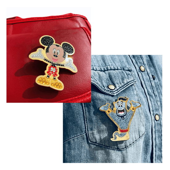Disney Crystal Art Pin Badges Series1 10