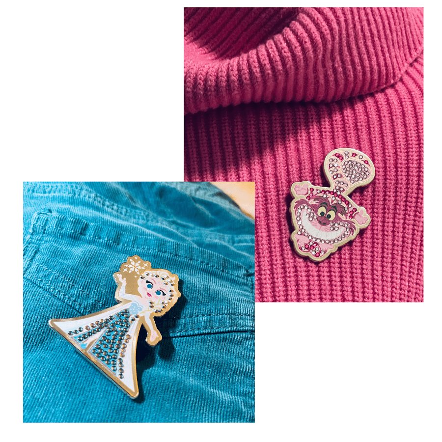 Disney Crystal Art Pin Badges Series1 12