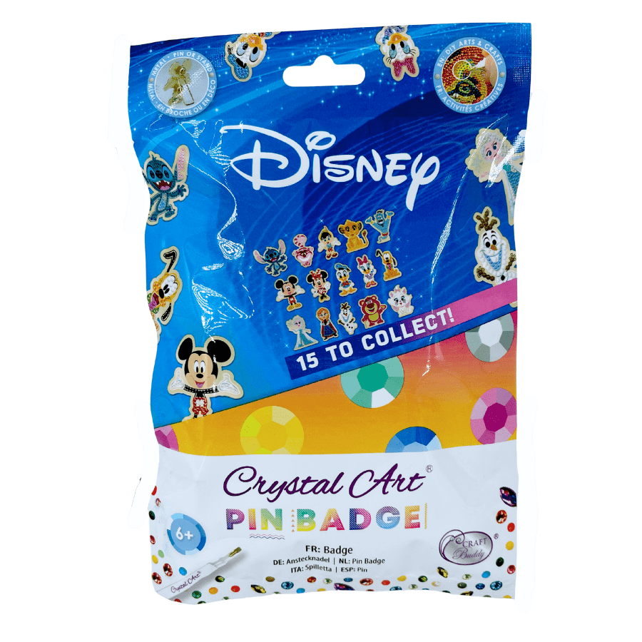 Disney Crystal Art Pin Badges Series1 13