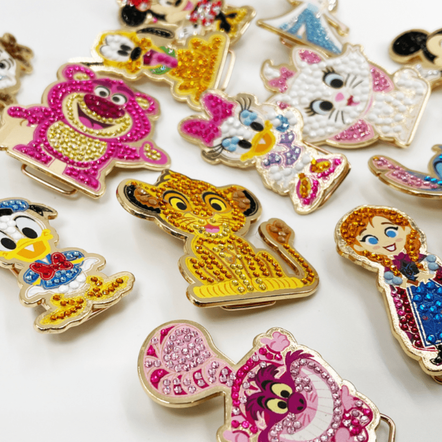 Disney Crystal Art Pin Badges Series1 8_jpg