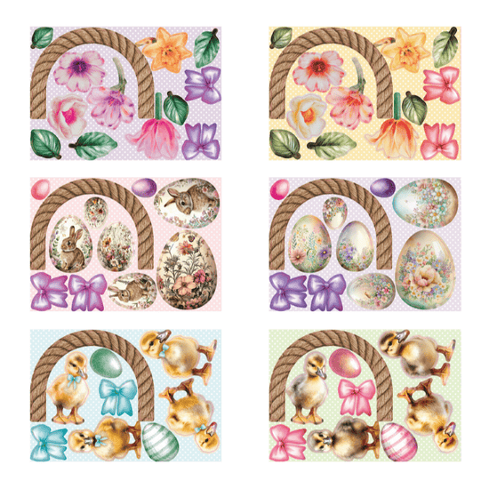 Easter Baskets Craft Buddy Card Papercrafting Kit 2