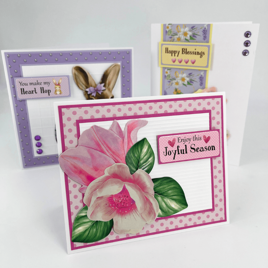 Easter Baskets Craft Buddy Card Papercrafting Kit 9