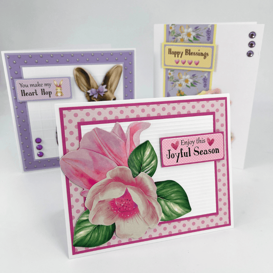 Easter Baskets Craft Buddy Card Papercrafting Kit 9