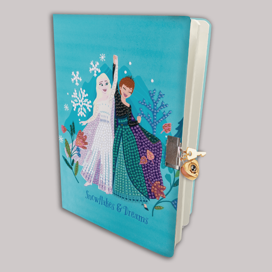 Elsa & Anna Crystal Art Secret Diary Disney