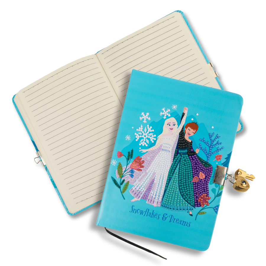 Elsa & Anna Crystal Art Secret Diary Disney