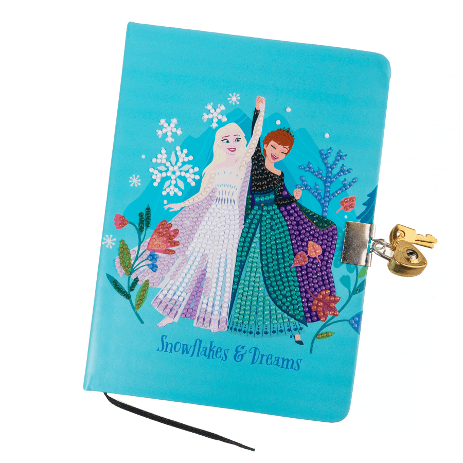 Elsa & Anna Crystal Art Secret Diary Disney