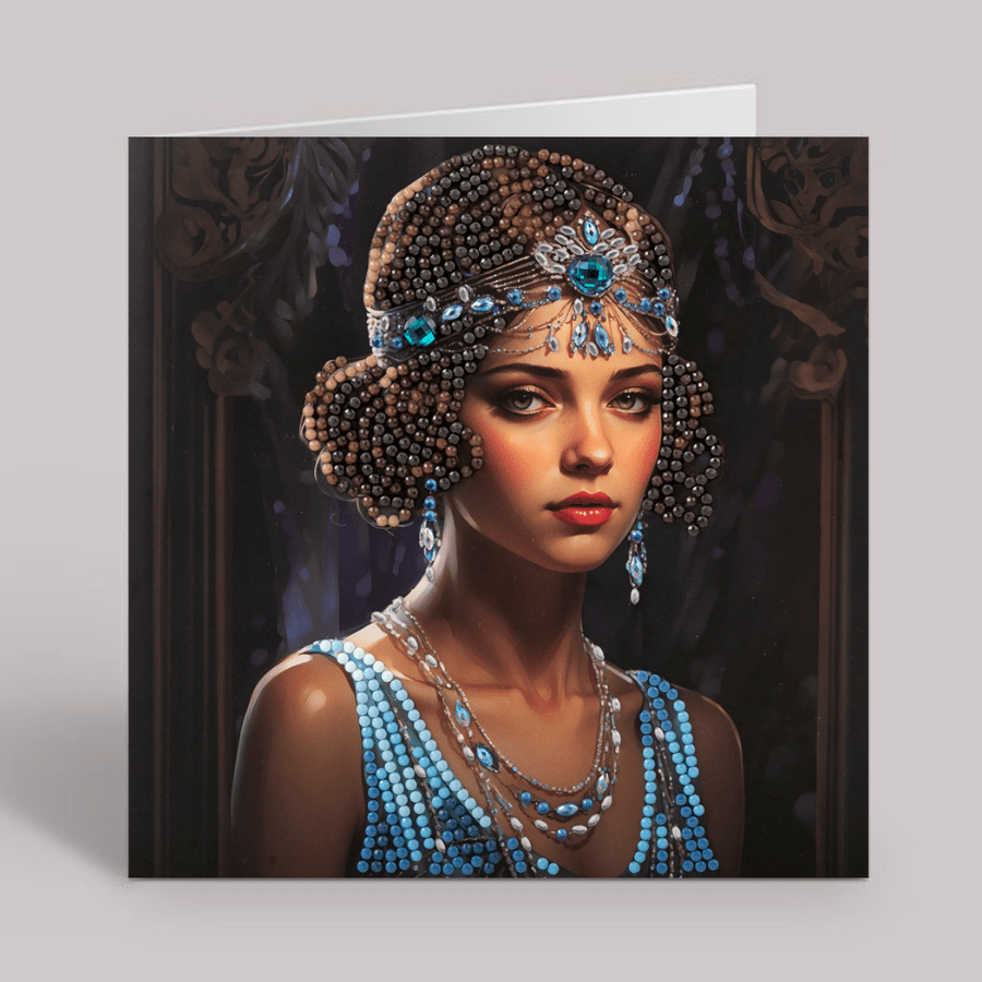 Enchanted Collection Set Crystal Art Cards 6