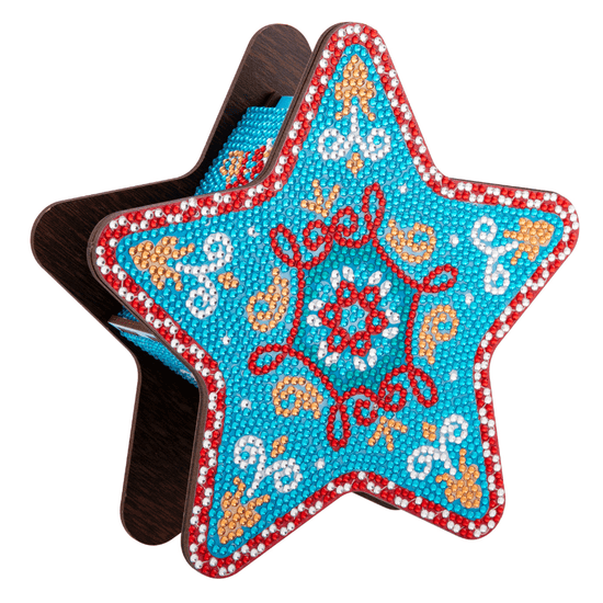 Festive Crystal Art Wooden Boxes Kit Set 2