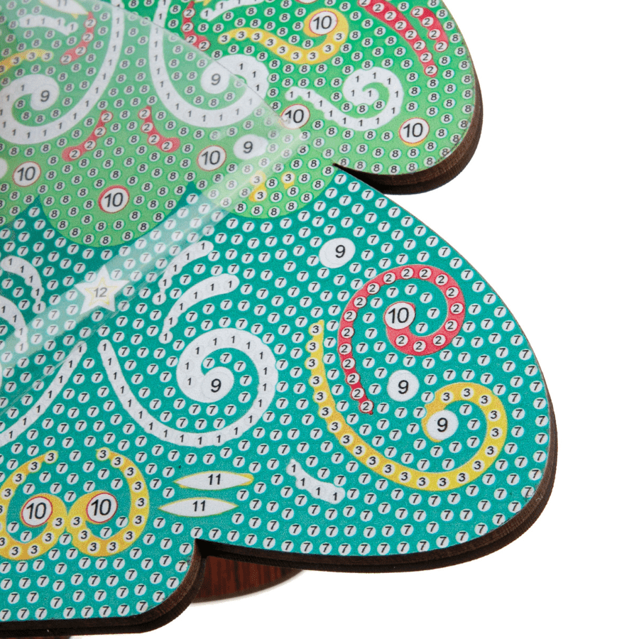 Festive Crystal Art Wooden Boxes Kit Set 6