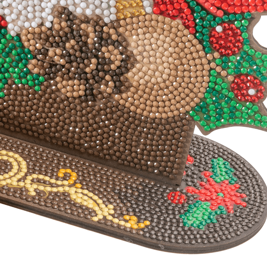 Festive Lantern Crystal Art Wooden Decoration Kit 1