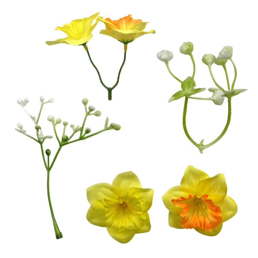 Forever Flowerz Wreath Narcissus 4