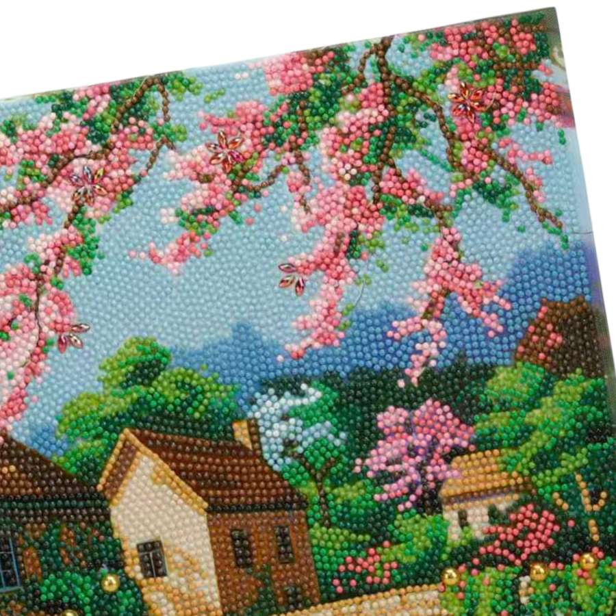 Glassy River Crystal Art Framed Canvas Kit 50x40cm