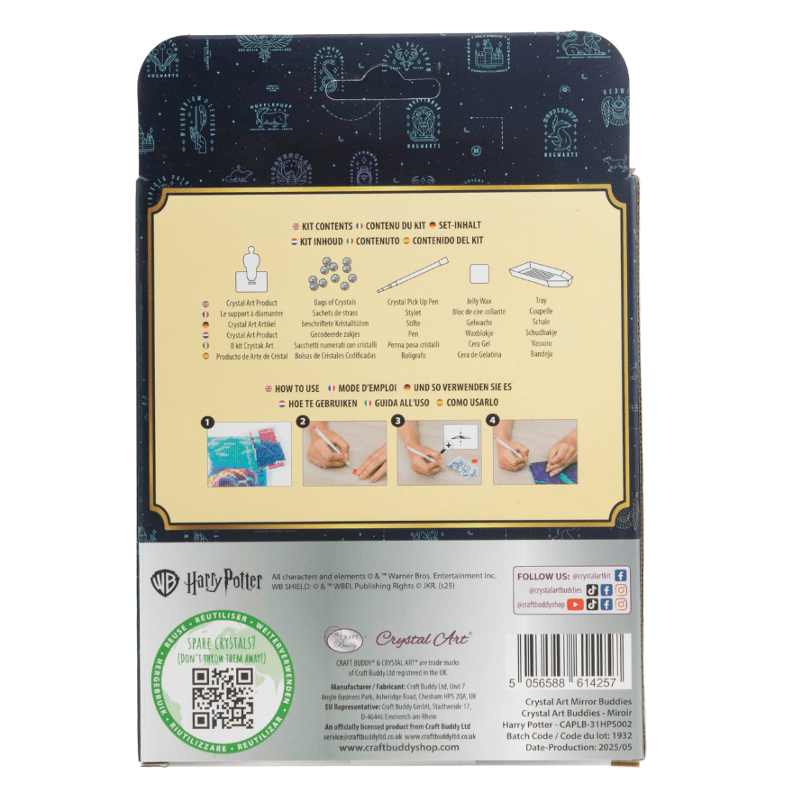 Harry Potter Crystal Art Mirror Buddies Kit 1