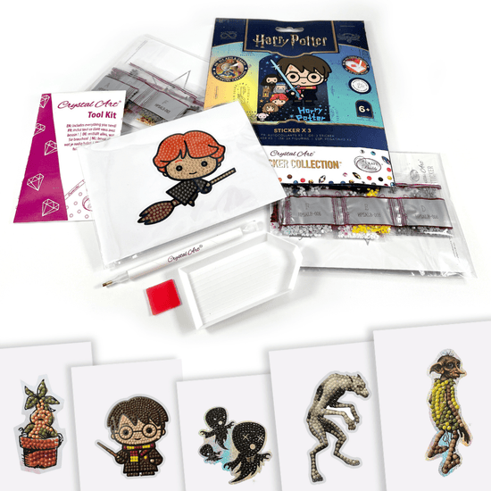 Harry Potter Crystal Art Sticker Album Starter Pack 5