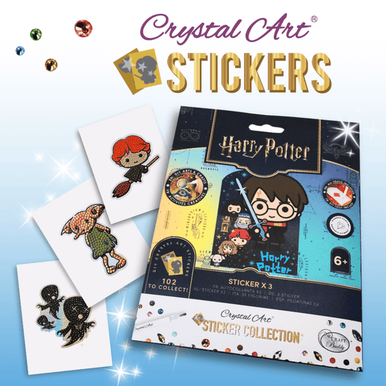 Harry Potter Crystal Art Sticker Pack
