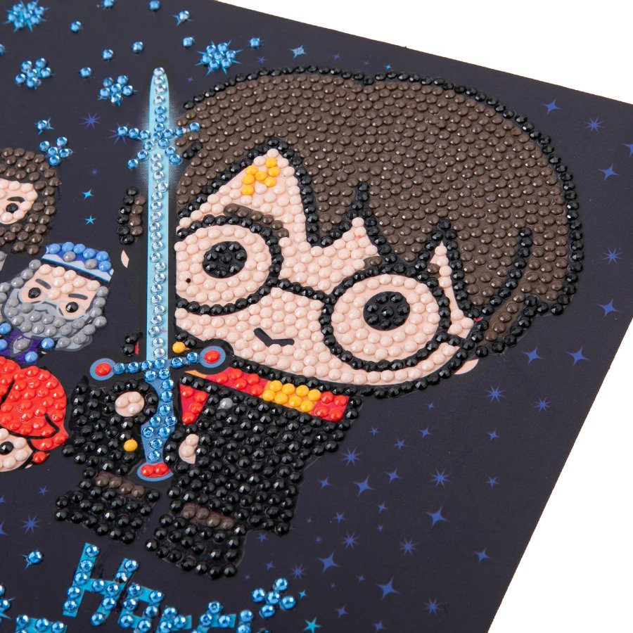 "Harry Potter Family" Harry Potter Crystal Art Card Close Up