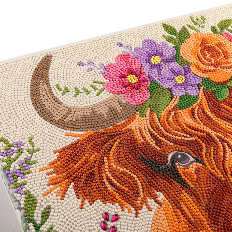 Highland Fun 2 Crystal Art Framed Canvas Kit 40x50cm