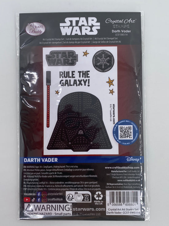 "Darth Vader" Crystal Art A6 Stamp Set
