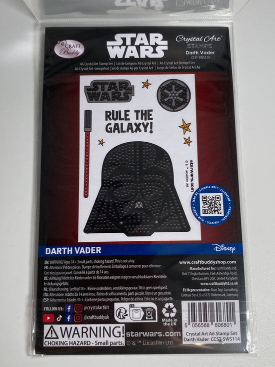"Darth Vader" Crystal Art A6 Stamp Set