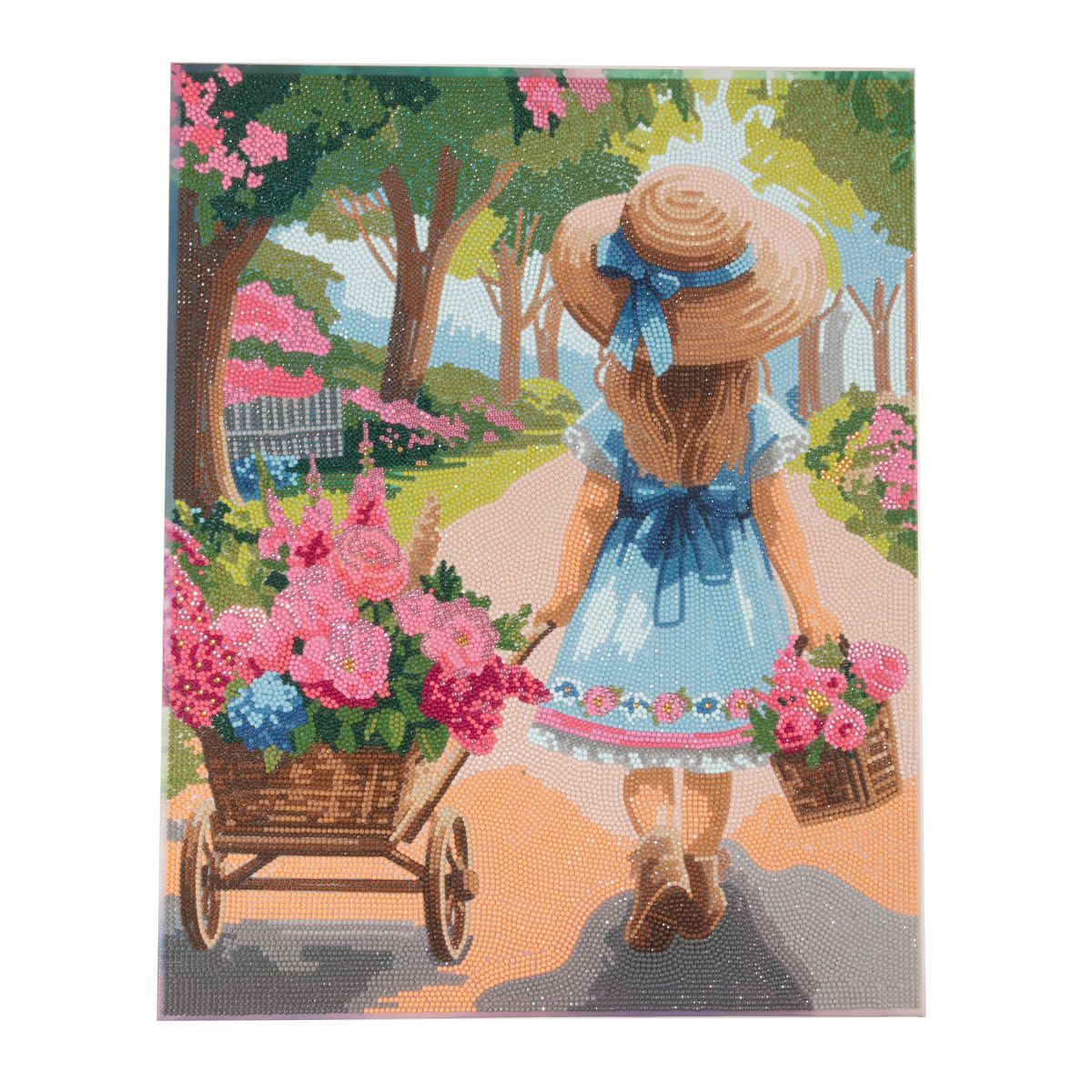 Little gardeners journey crystal art canvas 40x50
