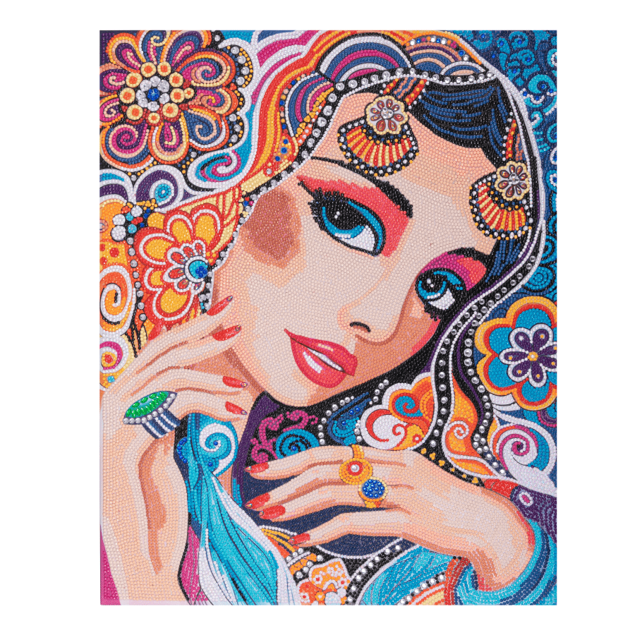 Maharani Crystal Art Canvas Kit 40x50 6
