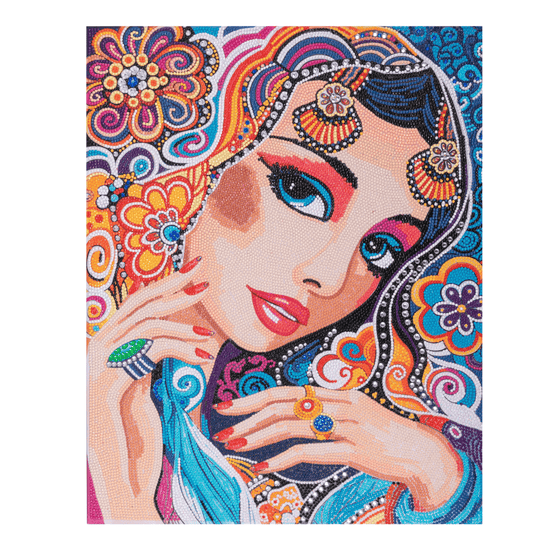 Maharani Crystal Art Canvas Kit 40x50 6