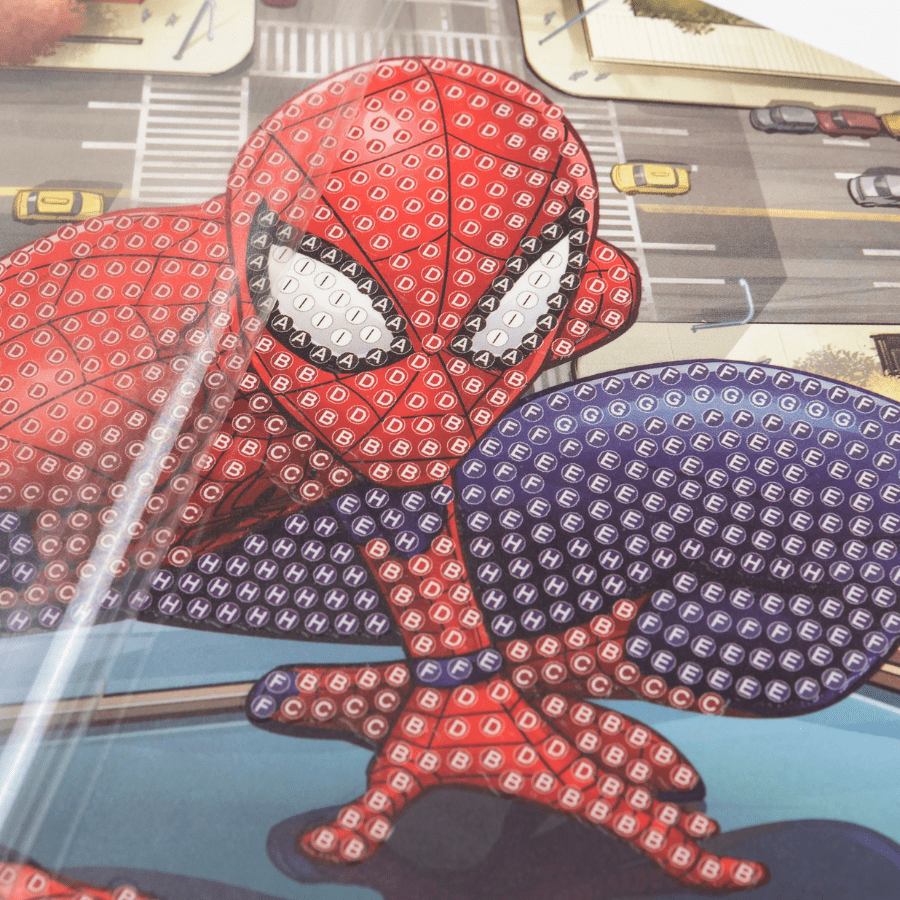 MARVEL Crystal Art Cards Set of 6